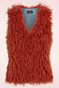 King Louie - Cilla Empire gilet in Rio rood 2