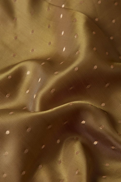 King Louie - Olivia Dainty Shine rok in ultra groen 4