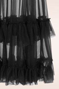 Banned Retro - Mia petticoat in zwart 2