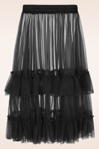 Banned Retro - Mia petticoat in zwart