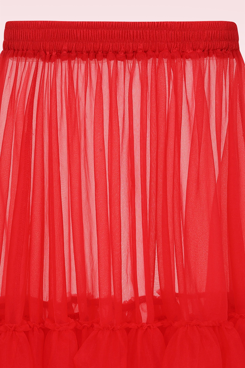 Banned Retro - Mia petticoat in rood 4