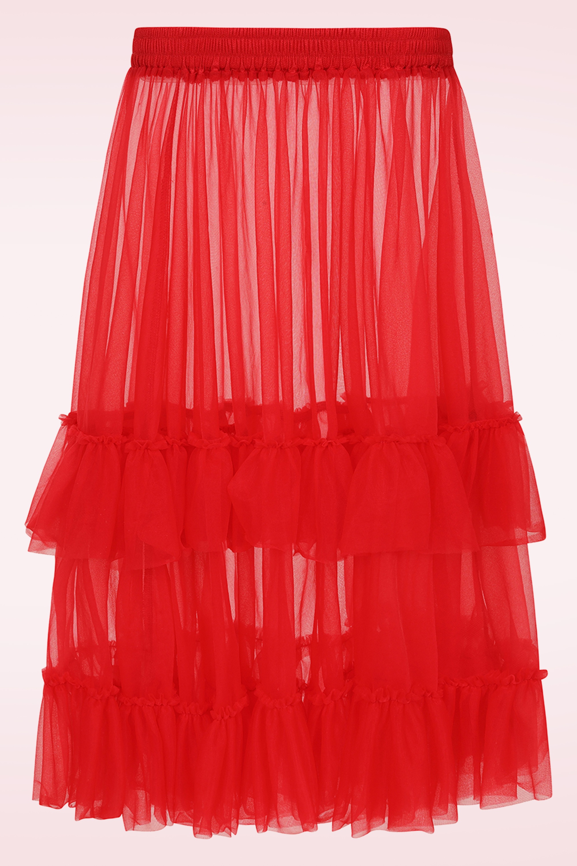 Banned Retro - Mia petticoat in rood
