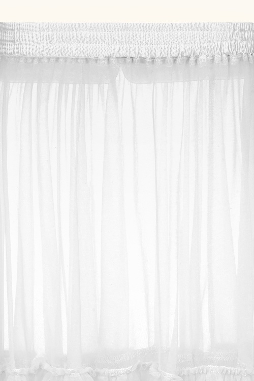 Banned Retro - Mia petticoat in wit 4