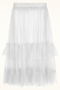 Banned Retro - Mia petticoat in wit