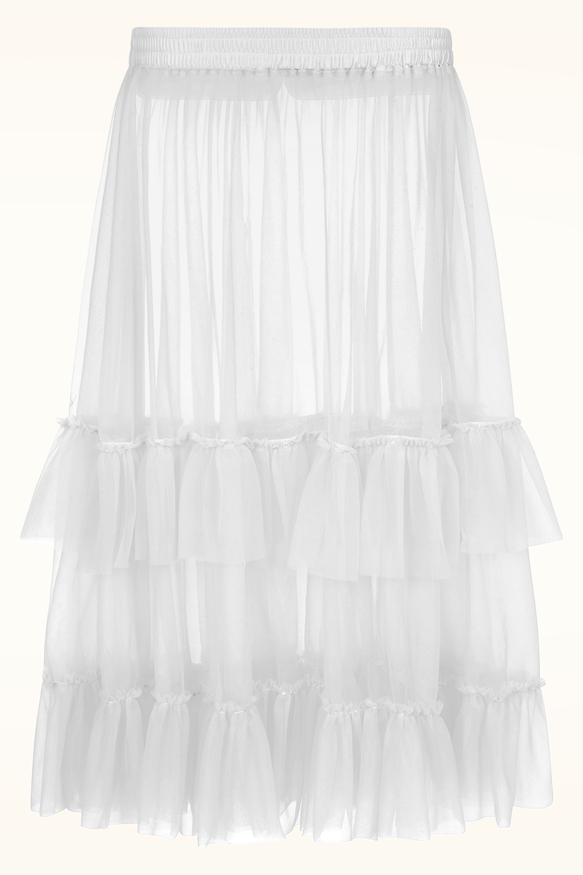 Banned Retro - Mia petticoat in wit