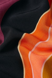 King Louie - Olivia Razzle midi jurk in Beaujolais rood 4