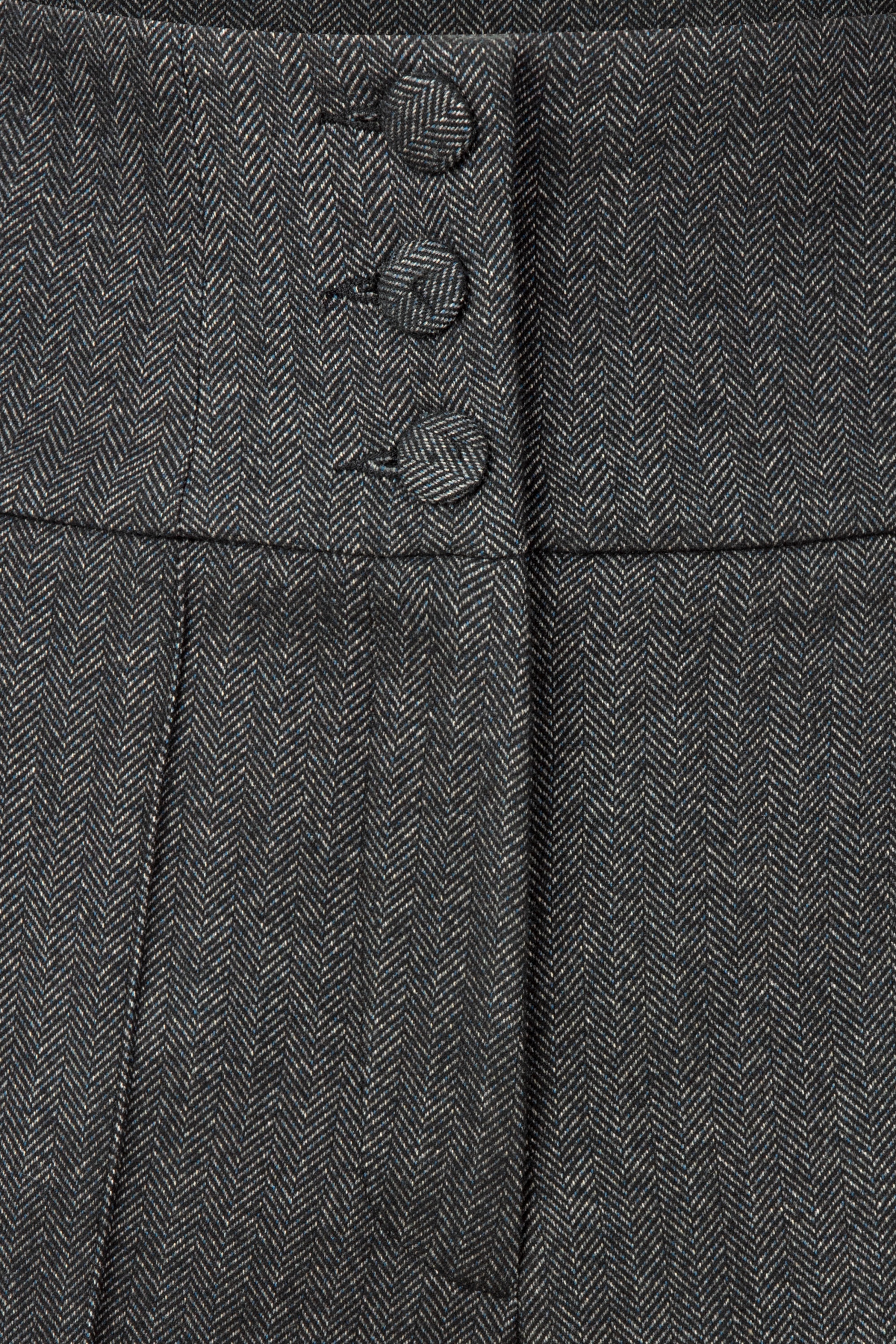 Femkit - Bonny High Waist pantalon in donker antraciet  2