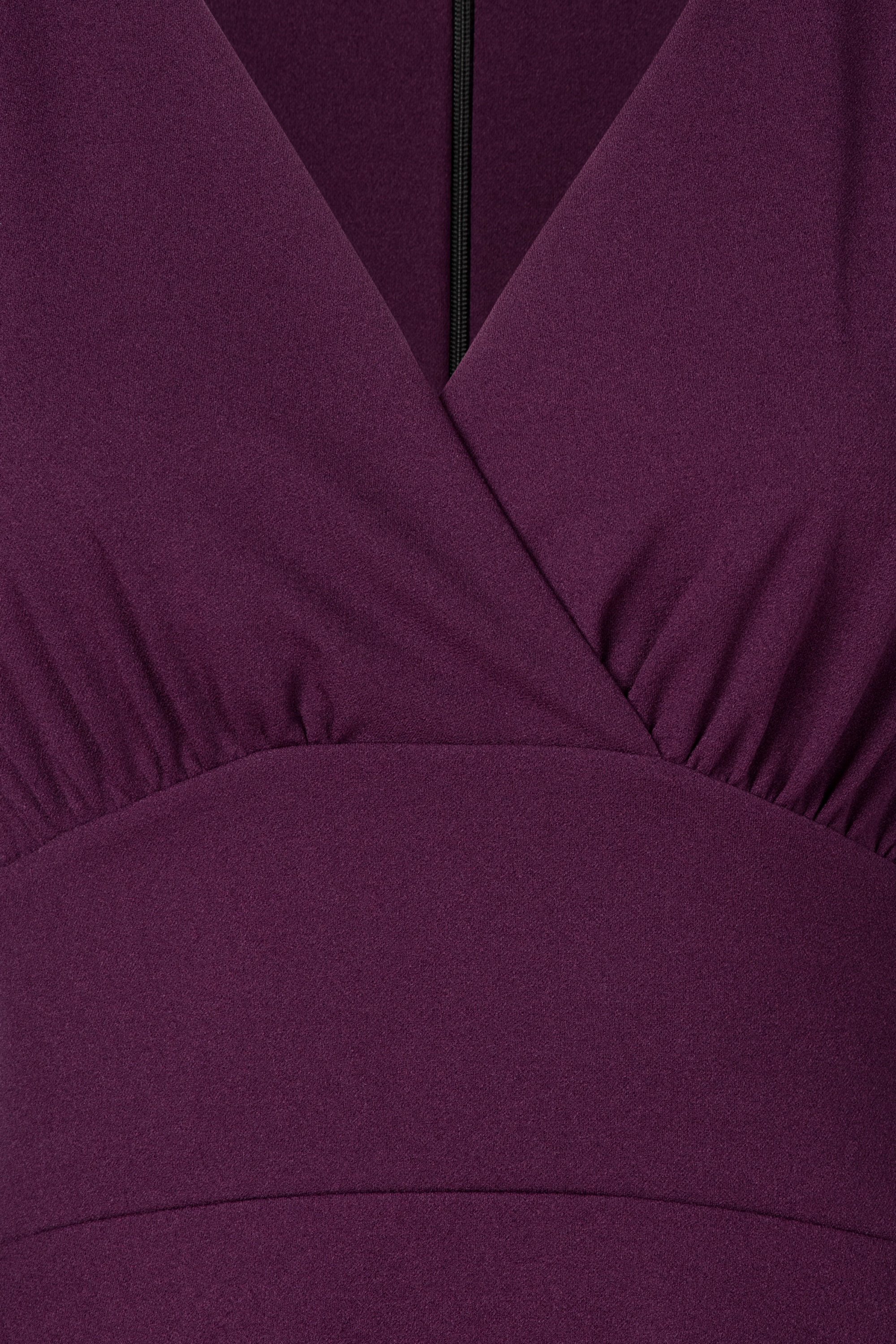 Vintage Chic for Topvintage - Topvintage exclusive ~ Helaine swing jurk in aubergine  2