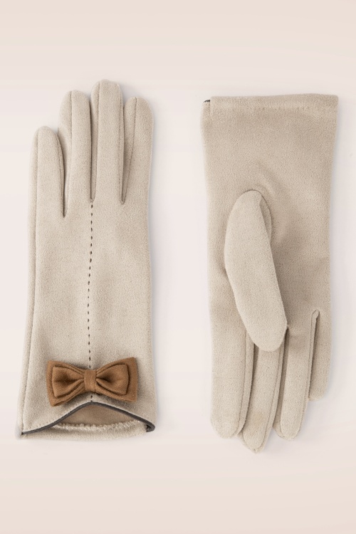 Powder - Adalyn handschoenen in taupe