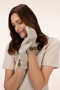 Powder - Adalyn handschoenen in taupe 2
