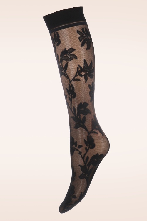 Marcmarcs - Raffa kniekousen in zwart 2