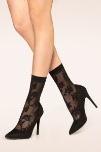 Marcmarcs - Raffa sokjes in zwart