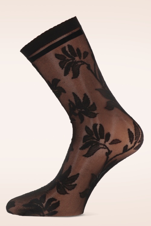 Marcmarcs - Raffa sokjes in zwart 2