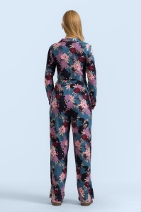 LaLamour - Bella jumpsuit in Oriental Bird 3