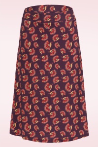 LaLamour - Holly Bird of Paradise rok in bordeaux