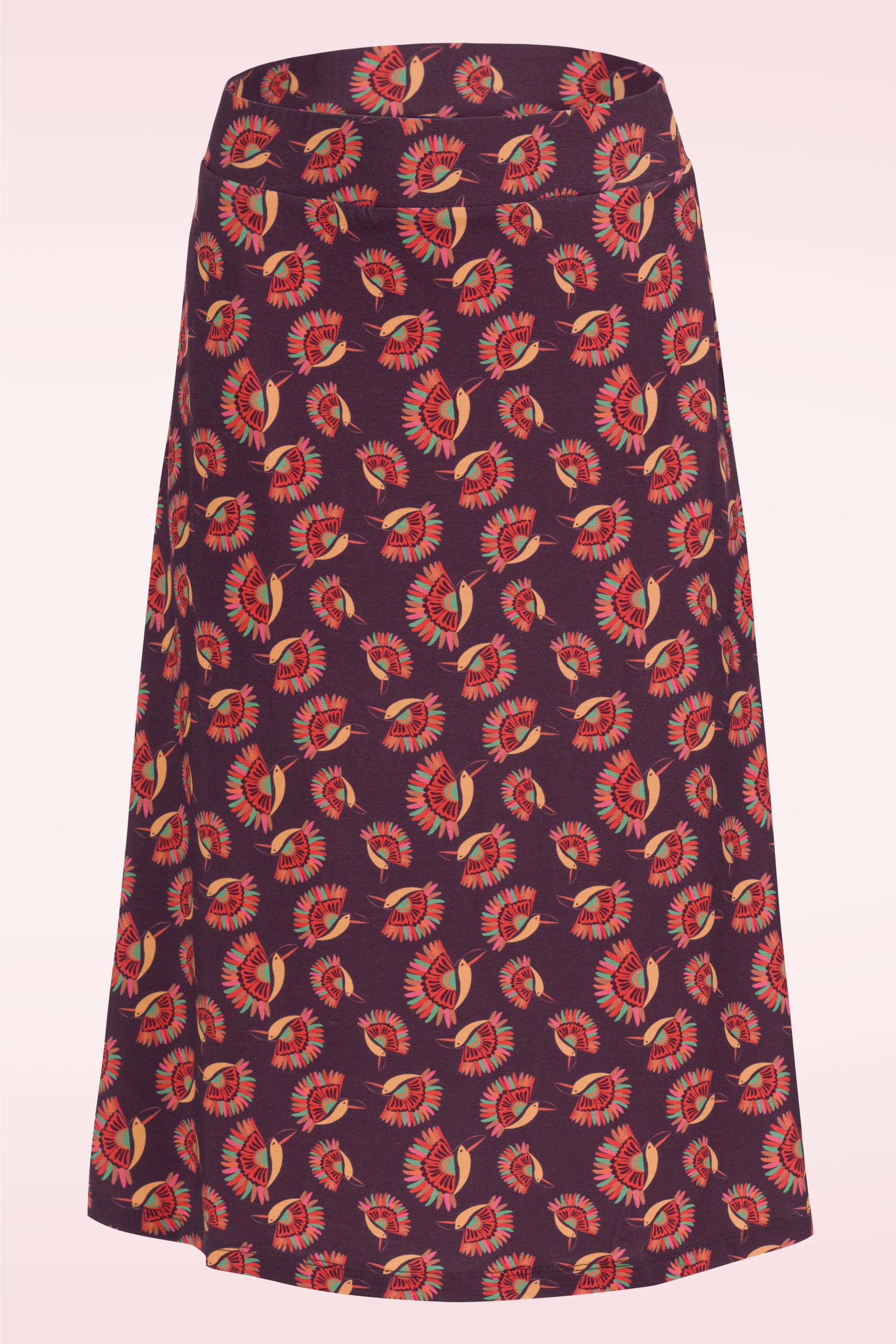 LaLamour - Holly Bird of Paradise rok in bordeaux