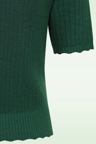 Banned Retro - Hallie gebreide trui in groen 3
