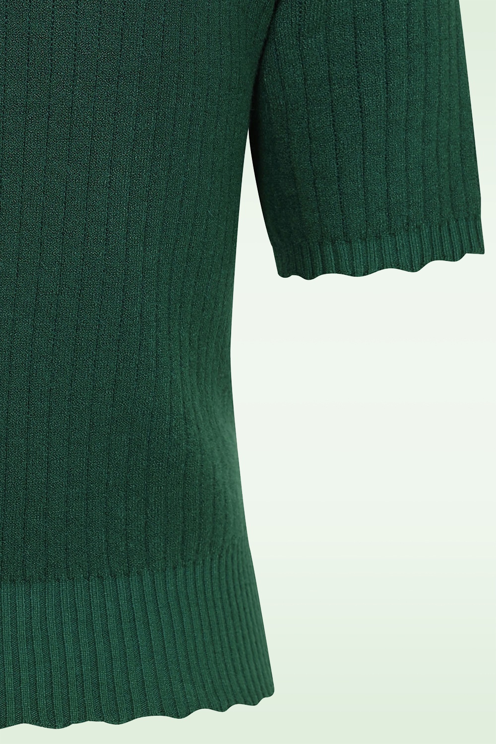 Banned Retro - Hallie gebreide trui in groen 3