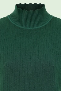 Banned Retro - Hallie gebreide trui in groen 2