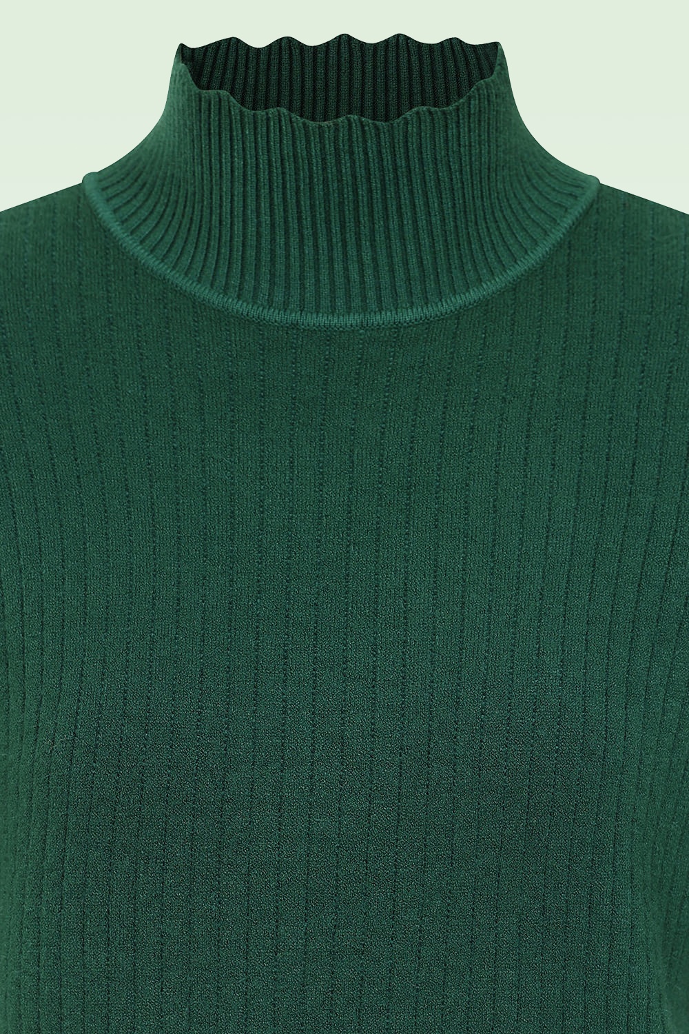 Banned Retro - Hallie gebreide trui in groen 2