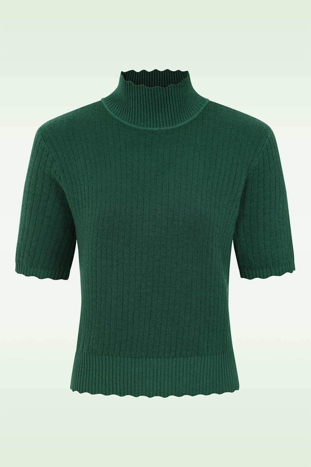 Banned Retro - Hallie gebreide trui in groen