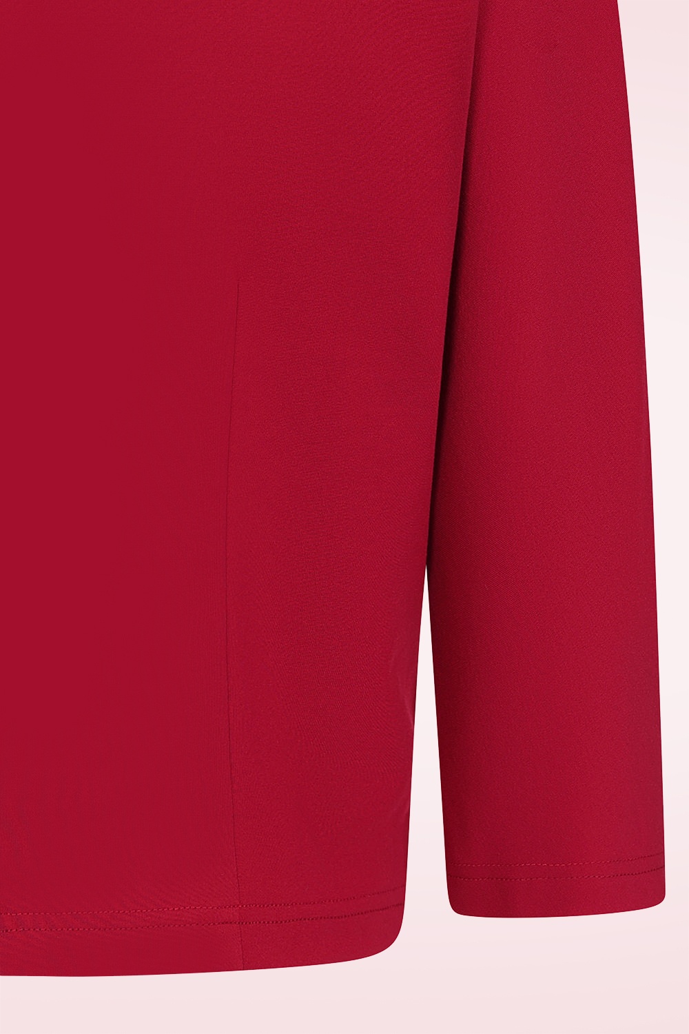 Banned Retro - Elsie jersey top in bordeauxrood  3