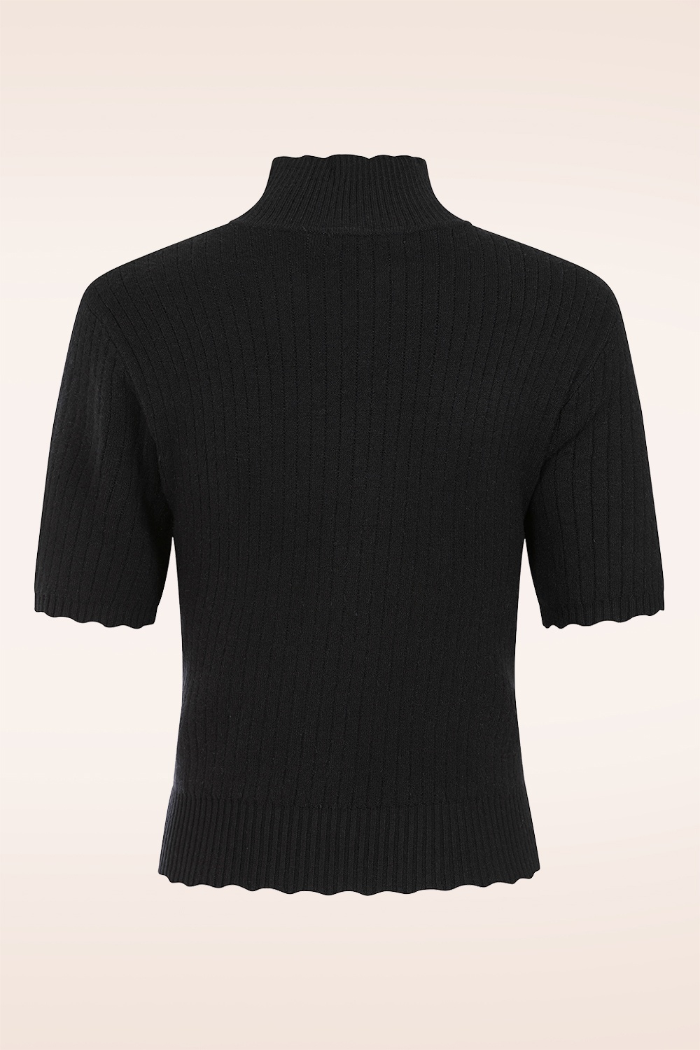 Banned Retro - Hallie gebreide trui in zwart  4