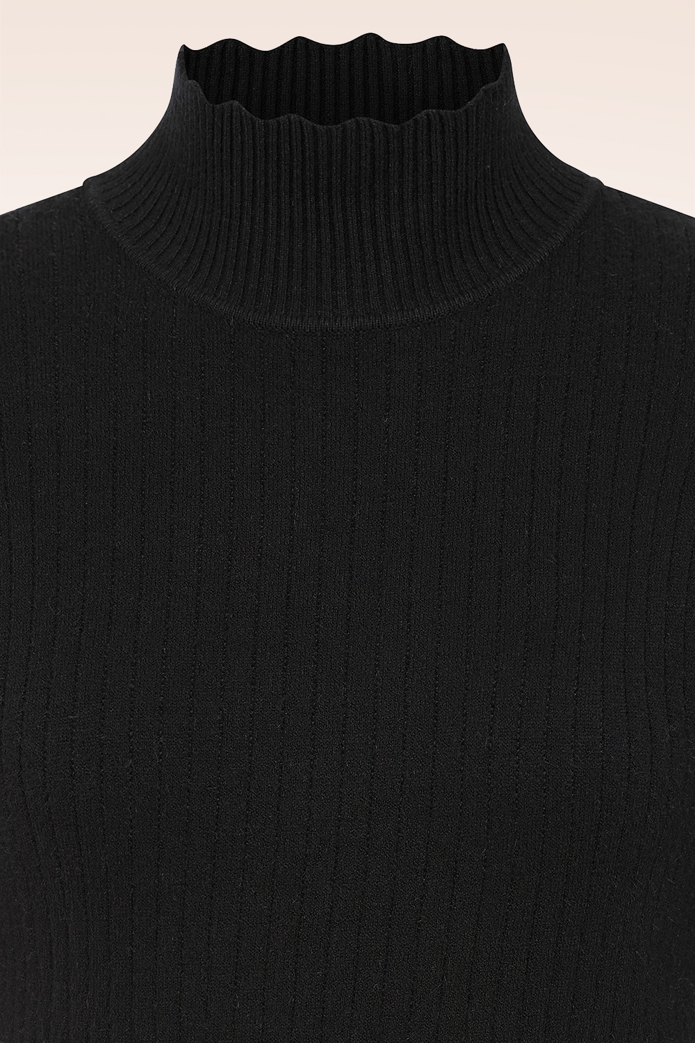 Banned Retro - Hallie gebreide trui in zwart  3