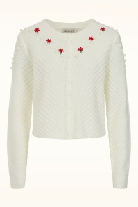 Topvintage Boutique Collection - Topvintage exclusive ~ Gwen Lace clip on camisole top in wit