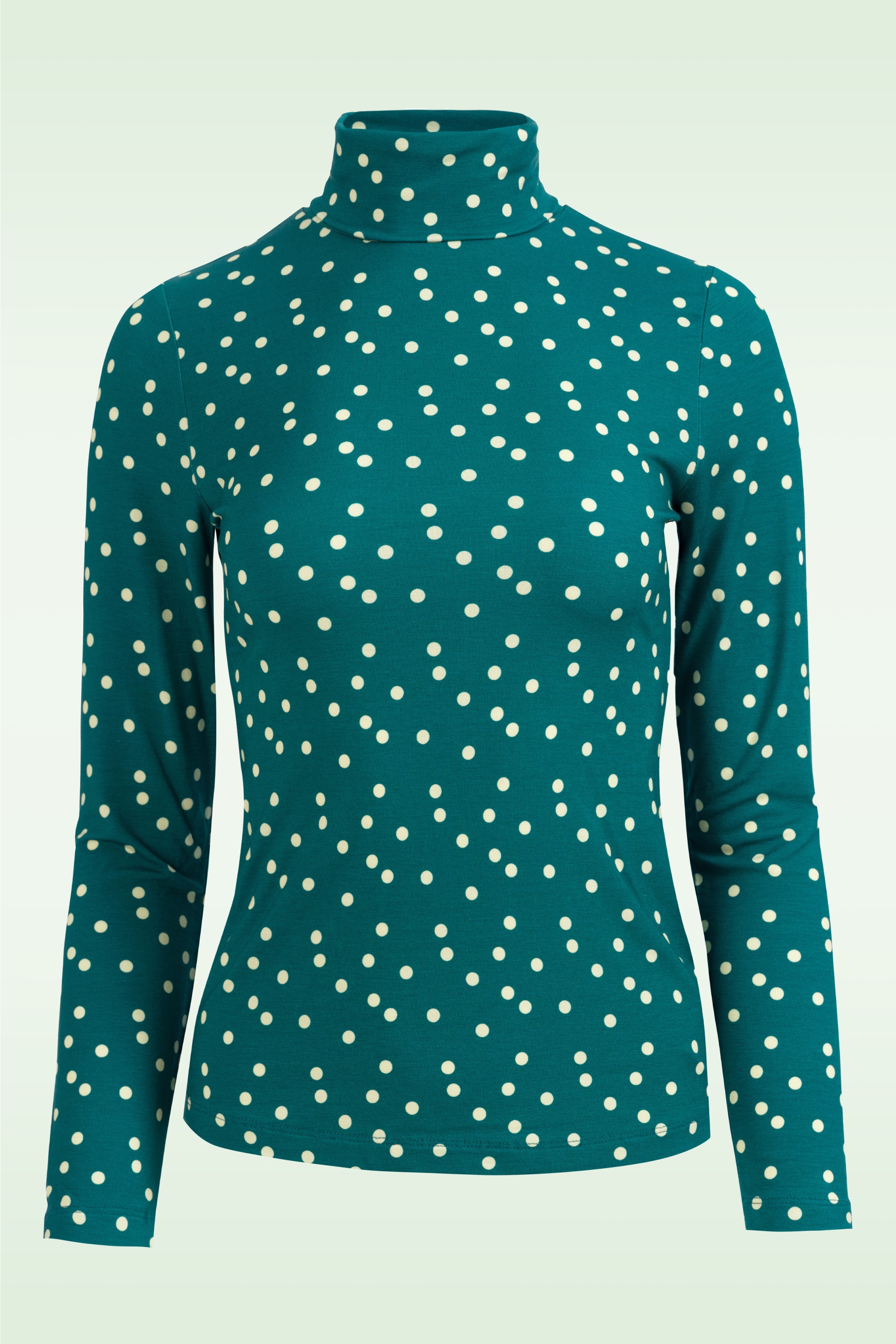 LaLamour - Ruby dots top in teal