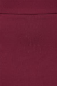 Very Cherry - Klassieke pencil rok in bordeauxrood 2