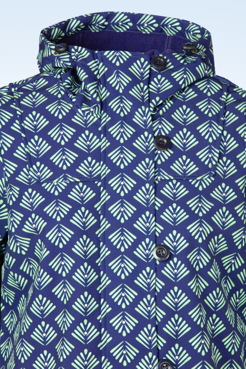 Blutsgeschwister - Wild Weather softshell jack in my retro blues 2