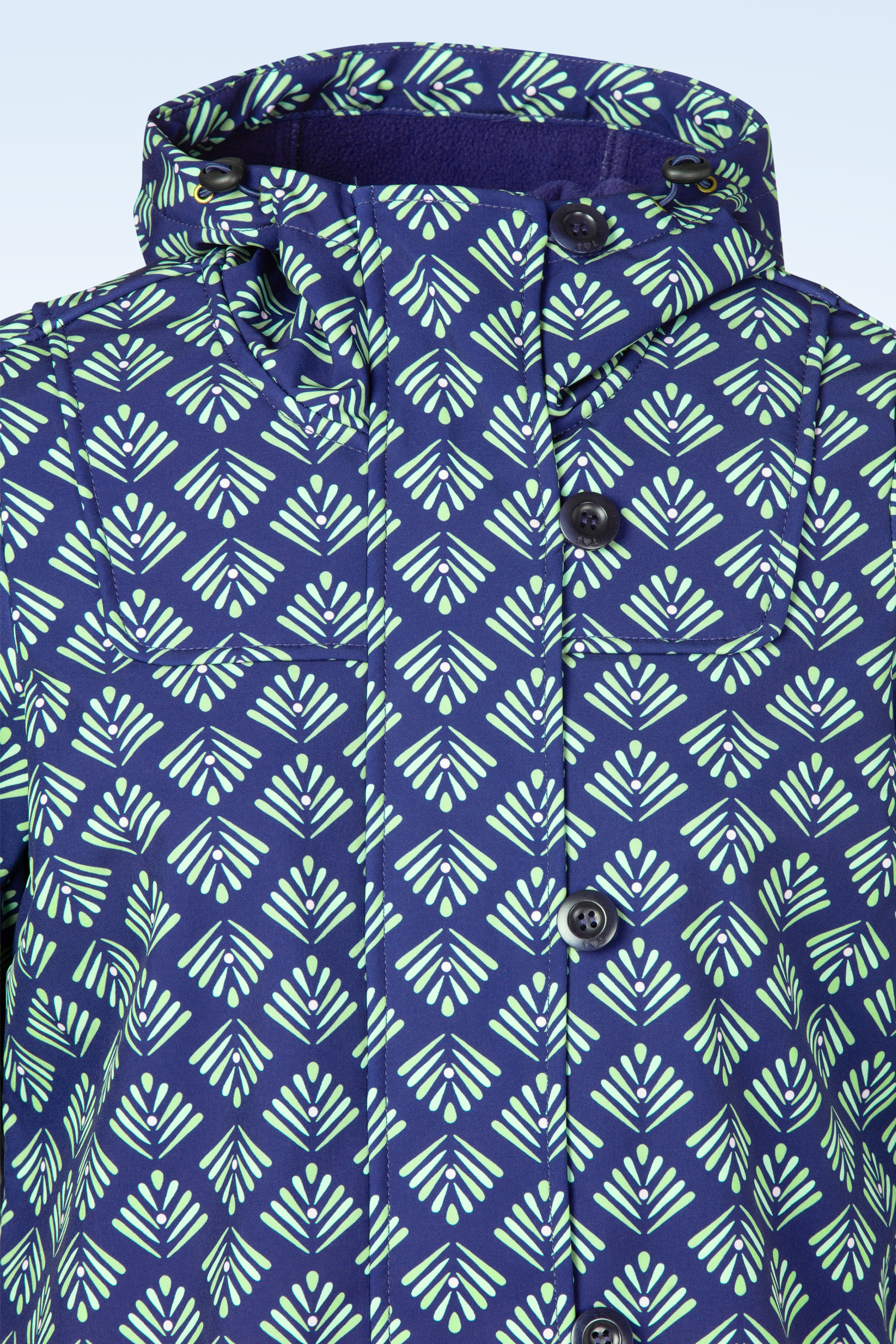 Blutsgeschwister - Wild Weather softshell jack in my retro blues 2