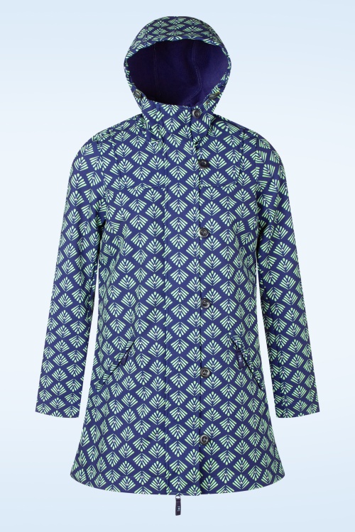 Blutsgeschwister - Wild Weather softshell jack in my retro blues 3