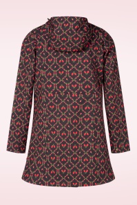 Blutsgeschwister - Wild Weather Softshell jack in winter cherries 4