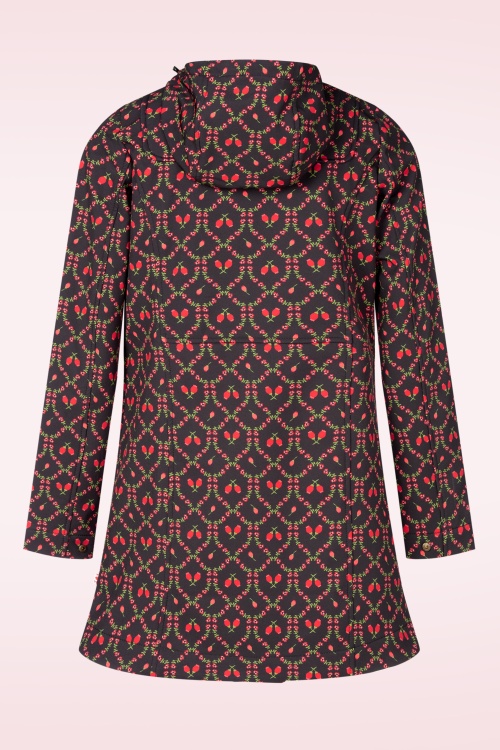 Blutsgeschwister - Wild Weather Softshell jack in winter cherries 4