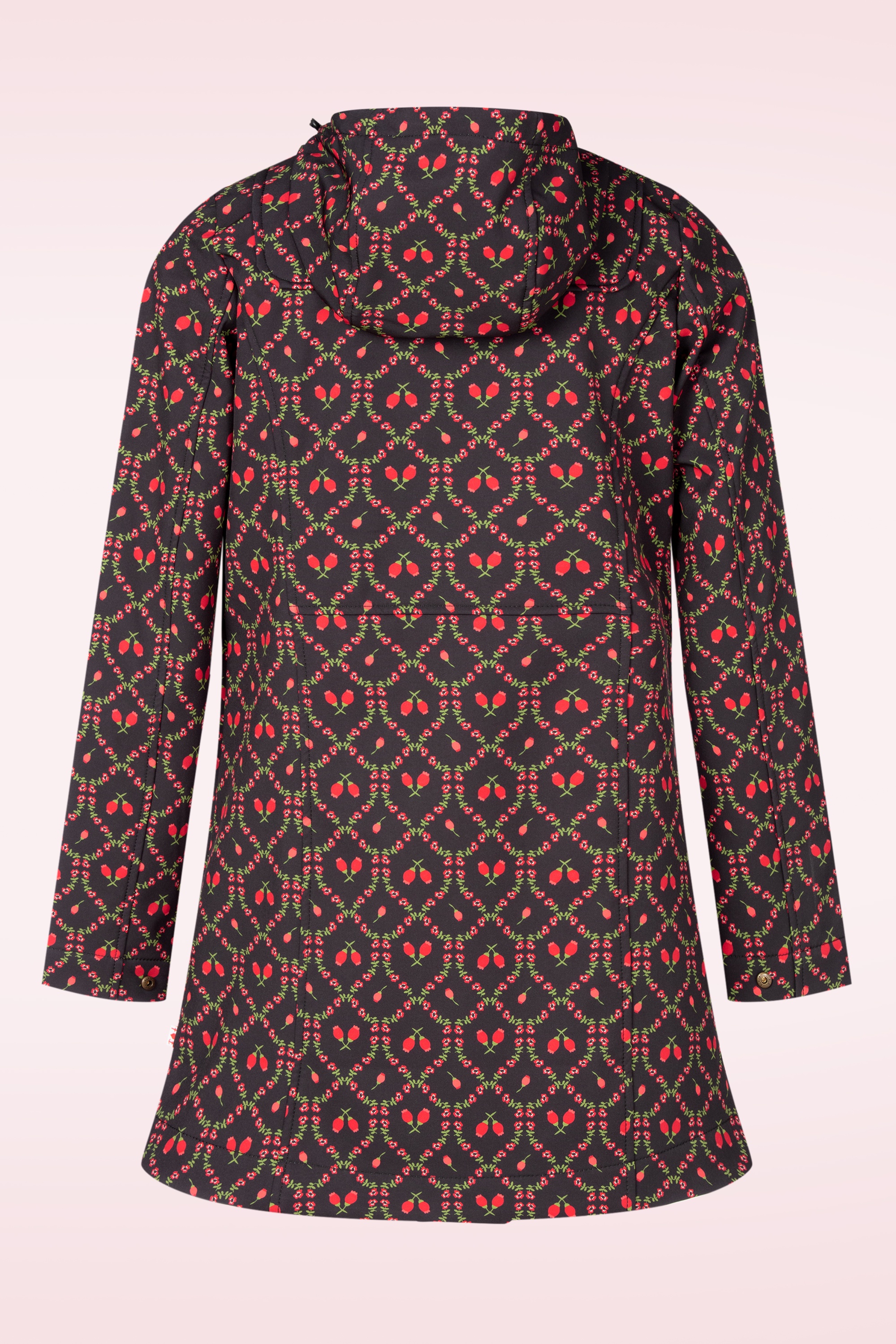 Blutsgeschwister - Wild Weather Softshell jack in winter cherries 4