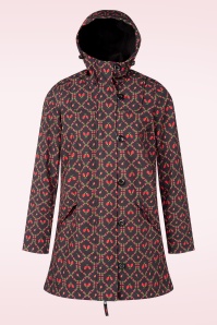 Blutsgeschwister - Wild Weather Softshell jack in winter cherries 3