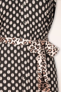 K-Design - Steffi Button Down maxi jurk in zwart 2