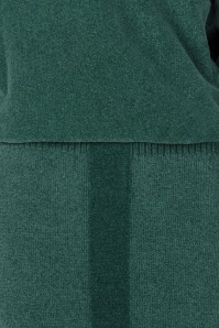 K-Design - Melina Off Shoulder soft jurk in june bug groen 2