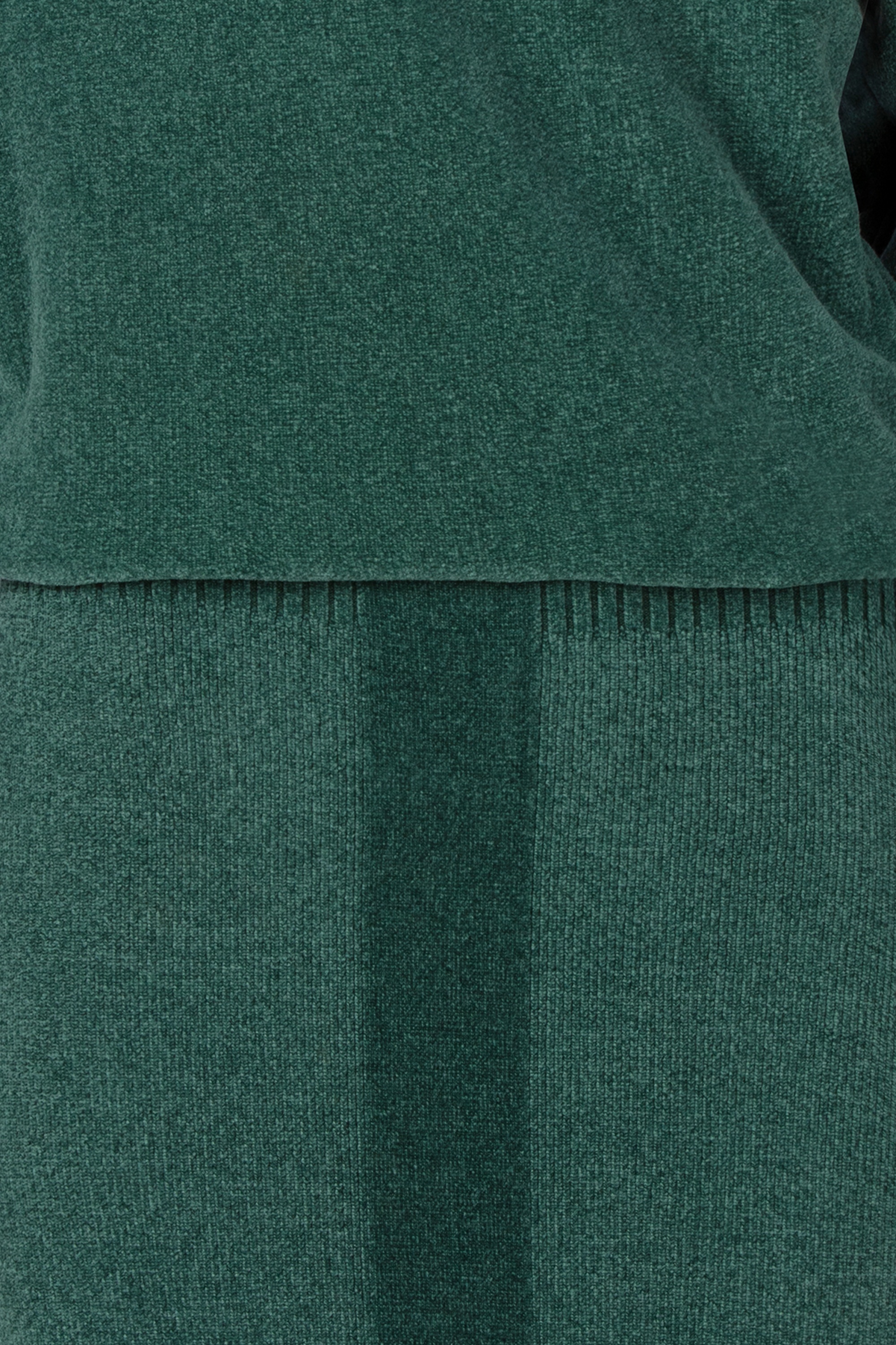 K-Design - Melina Off Shoulder soft jurk in june bug groen 2