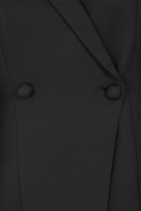 Glamorous - Kerri Blazer Cape jurk in zwart 2