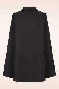 Glamorous - Kerri Blazer Cape jurk in zwart 3