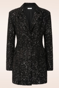 Glamorous - Midnight Icon blazer jurk in zwart 2