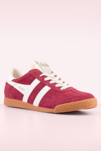 Gola - Gola Elan suède sneakers in rood 3