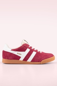 Gola - Gola Elan suède sneakers in rood