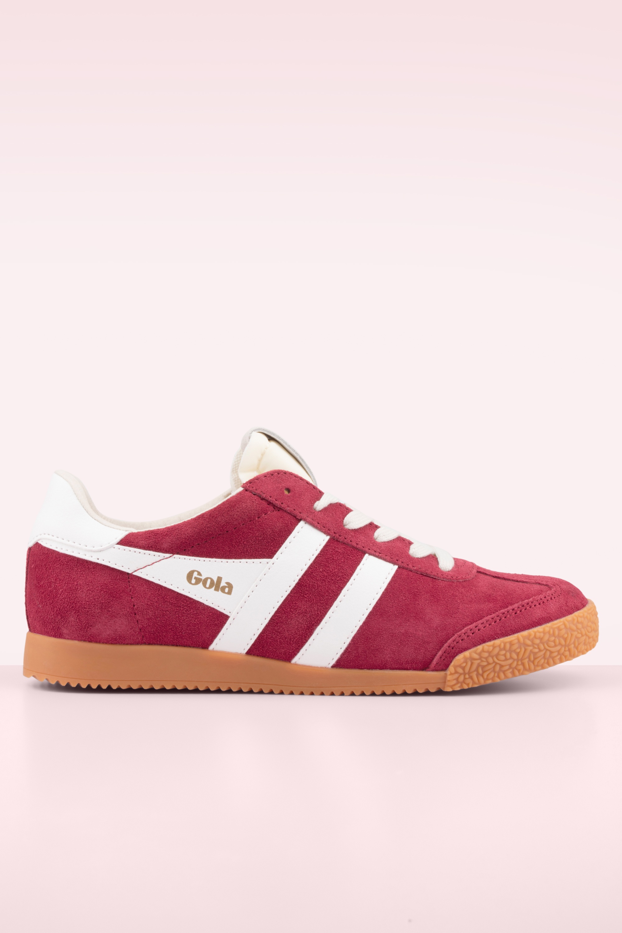 Gola - Gola Elan suède sneakers in rood