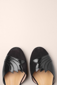 Charlie Stone - New York ballerina flats in zwart 2