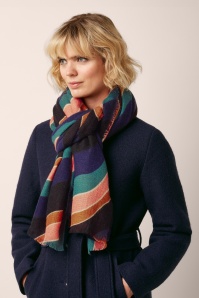 King Louie - Razzle sjaal in avondblauw