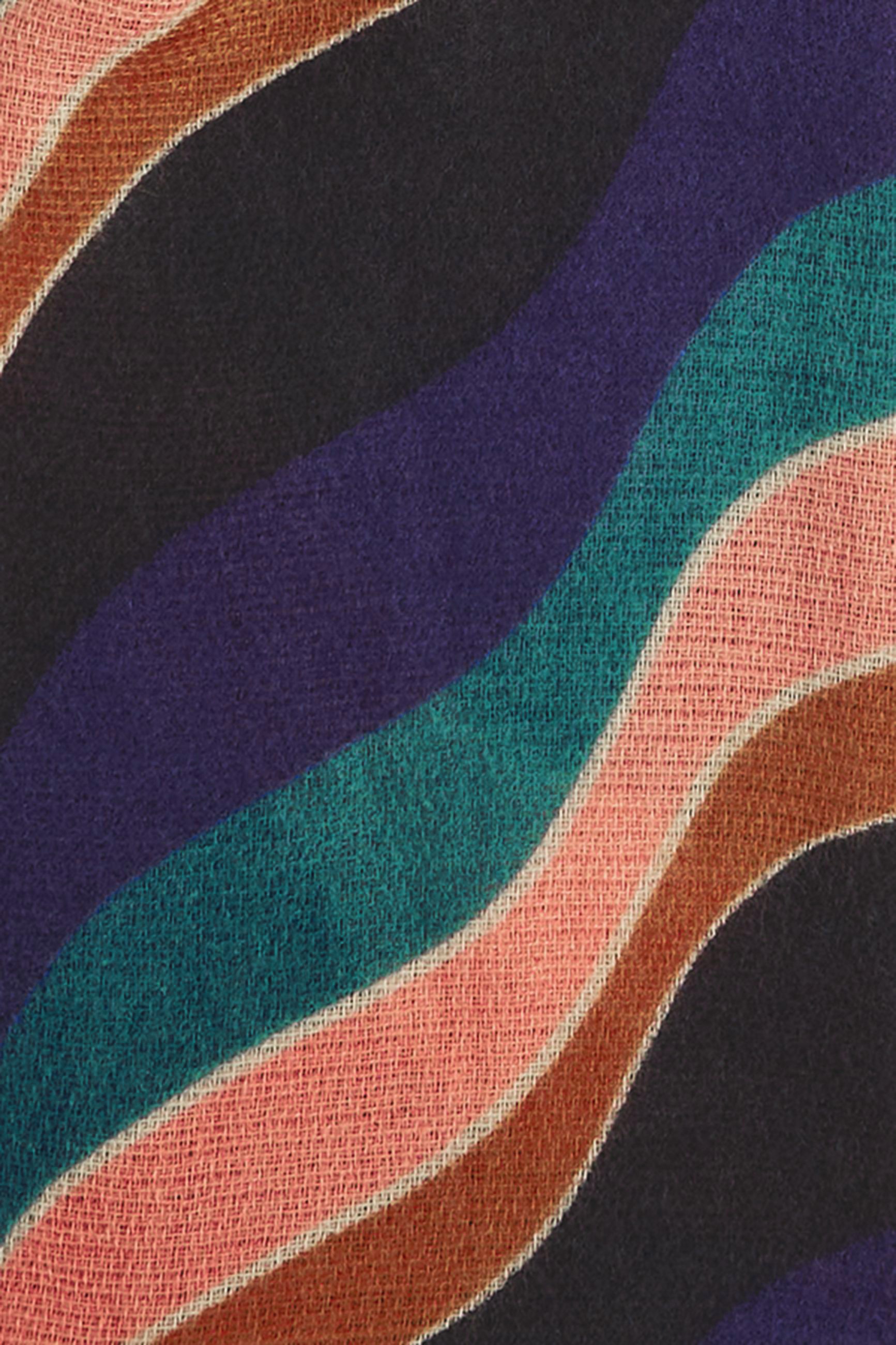 King Louie - Razzle sjaal in avondblauw 3